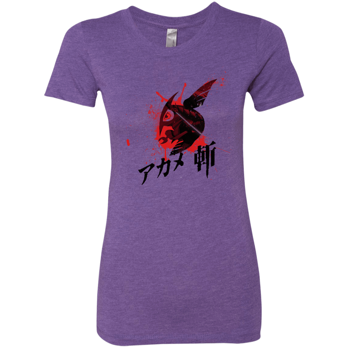 T-Shirts Purple Rush / S Akame Women's Triblend T-Shirt