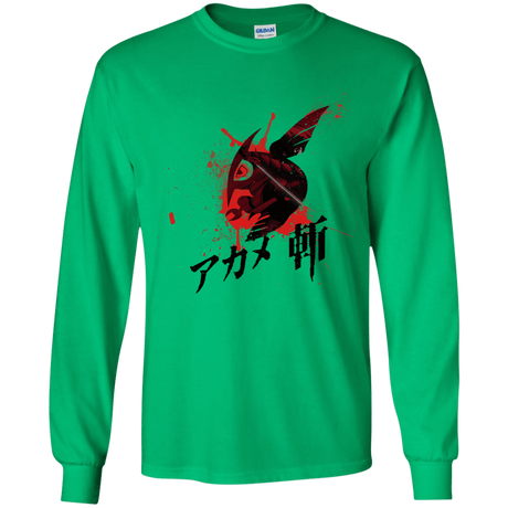 T-Shirts Irish Green / YS Akame Youth Long Sleeve T-Shirt