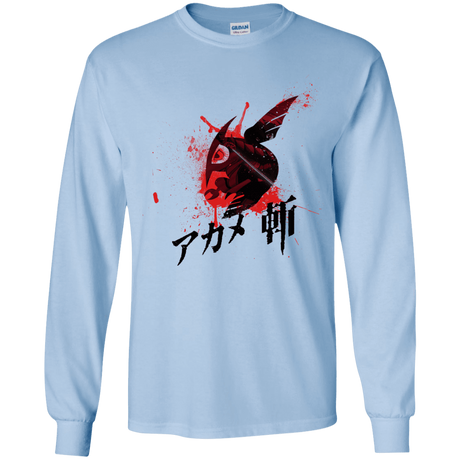 T-Shirts Light Blue / YS Akame Youth Long Sleeve T-Shirt