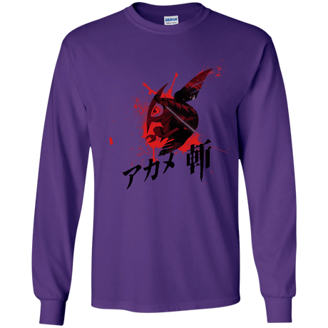 T-Shirts Purple / YS Akame Youth Long Sleeve T-Shirt