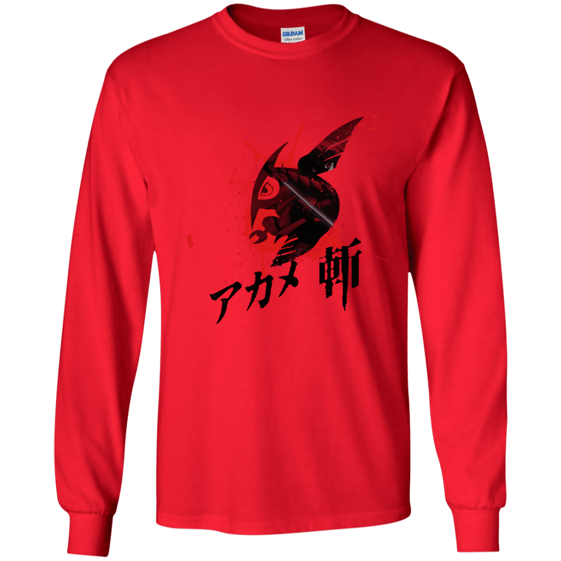 T-Shirts Red / YS Akame Youth Long Sleeve T-Shirt