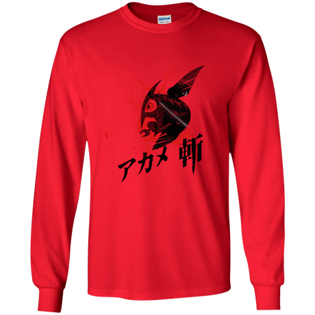 T-Shirts Red / YS Akame Youth Long Sleeve T-Shirt