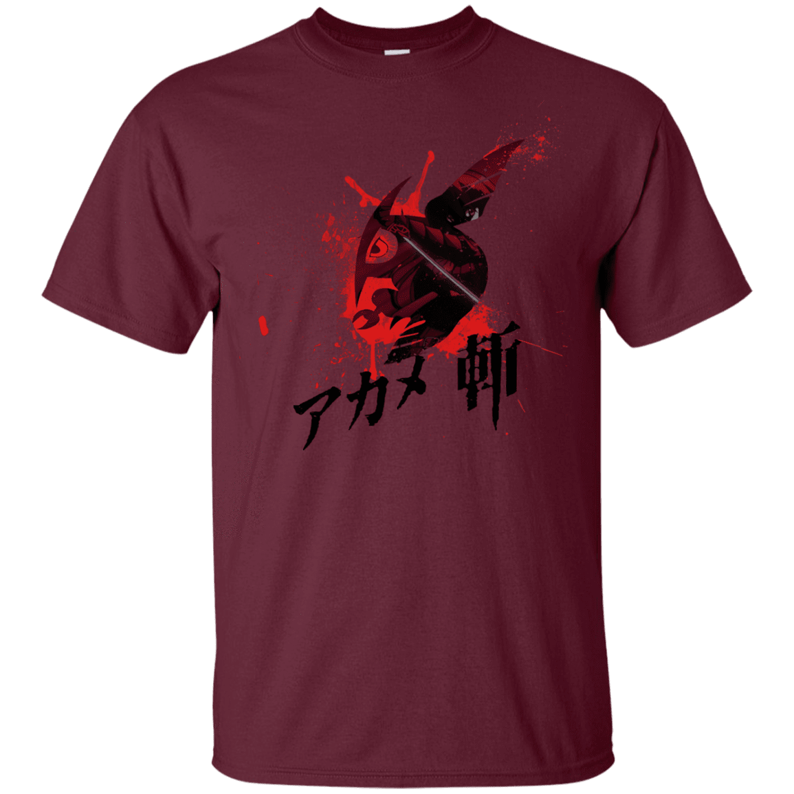 T-Shirts Maroon / YXS Akame Youth T-Shirt