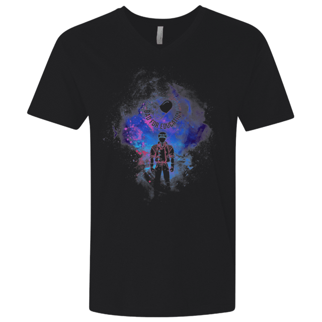 T-Shirts Black / X-Small AKIRA ART Men's Premium V-Neck