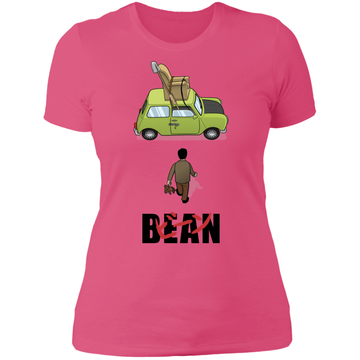 T-Shirts Hot Pink / S Akira Bean Women's Premium T-Shirt