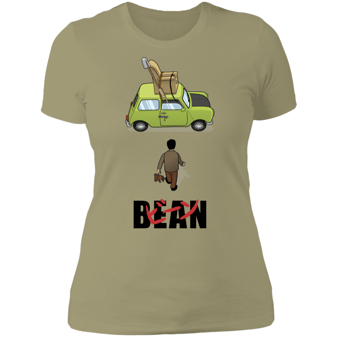 T-Shirts Light Olive / S Akira Bean Women's Premium T-Shirt
