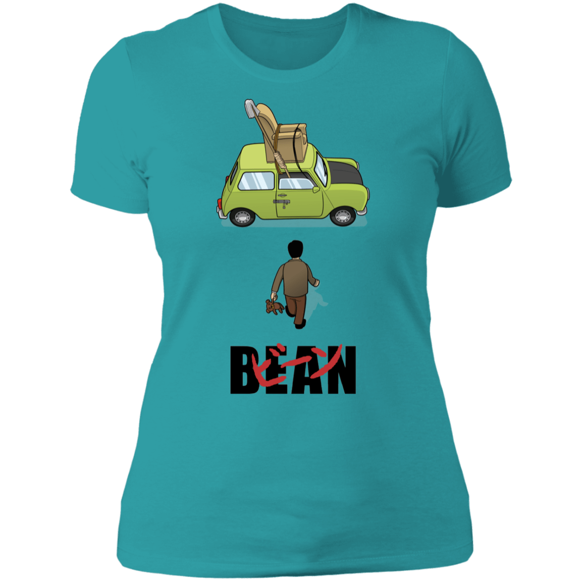 T-Shirts Tahiti Blue / S Akira Bean Women's Premium T-Shirt