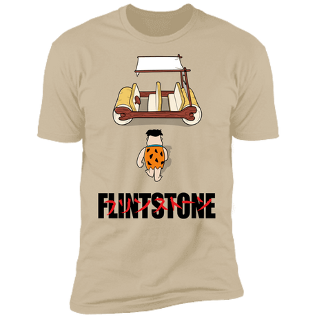 T-Shirts Sand / S Akira Flintstone Men's Premium T-Shirt