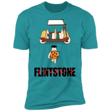 T-Shirts Tahiti Blue / S Akira Flintstone Men's Premium T-Shirt
