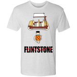 T-Shirts Heather White / S Akira Flintstone Men's Triblend T-Shirt