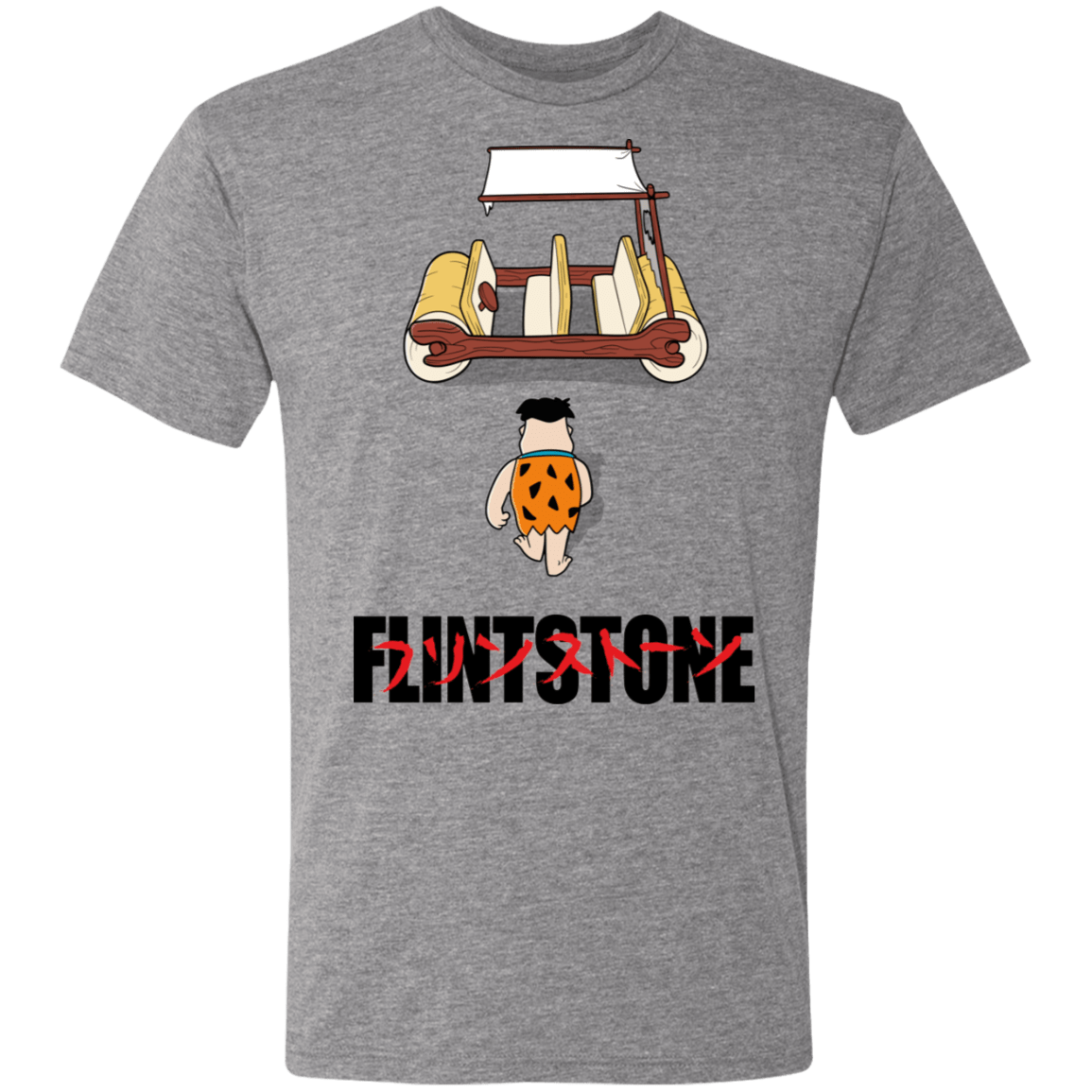 T-Shirts Premium Heather / S Akira Flintstone Men's Triblend T-Shirt