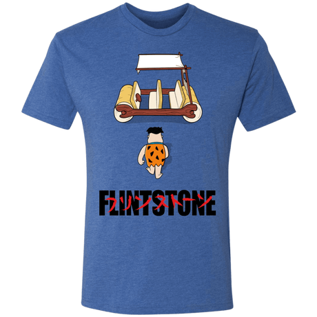 T-Shirts Vintage Royal / S Akira Flintstone Men's Triblend T-Shirt