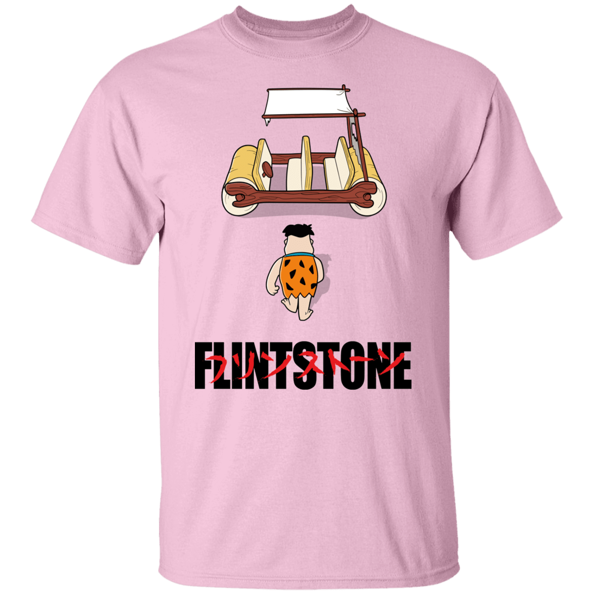 T-Shirts Light Pink / S Akira Flintstone T-Shirt