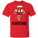 T-Shirts Red / S Akira Flintstone T-Shirt