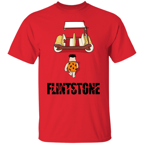 T-Shirts Red / S Akira Flintstone T-Shirt