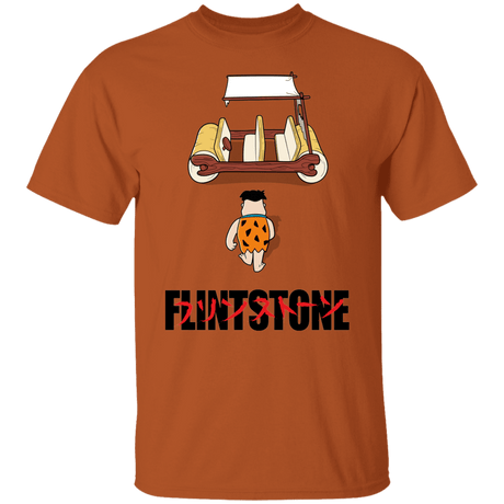 T-Shirts Texas Orange / S Akira Flintstone T-Shirt