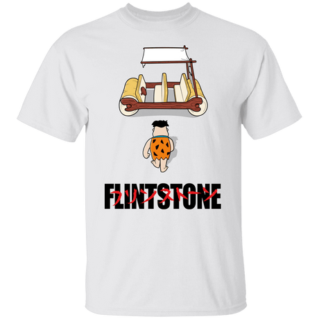 T-Shirts White / S Akira Flintstone T-Shirt