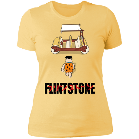 T-Shirts Banana Cream/ / S Akira Flintstone Women's Premium T-Shirt