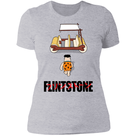 T-Shirts Heather Grey / S Akira Flintstone Women's Premium T-Shirt