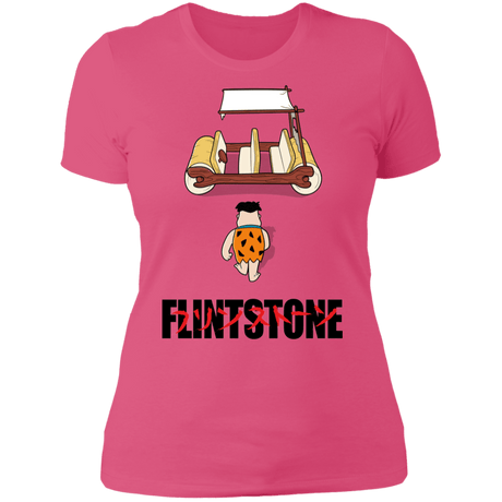 T-Shirts Hot Pink / S Akira Flintstone Women's Premium T-Shirt