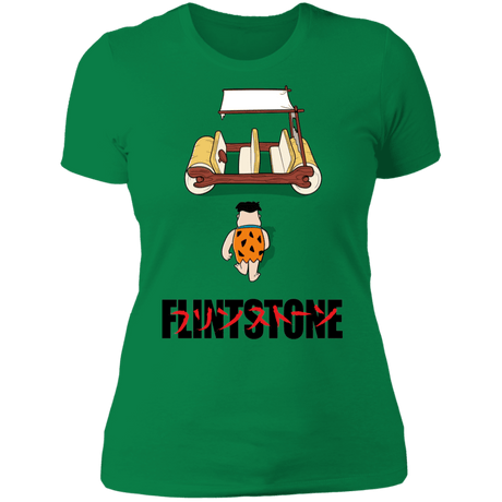 T-Shirts Kelly Green / S Akira Flintstone Women's Premium T-Shirt