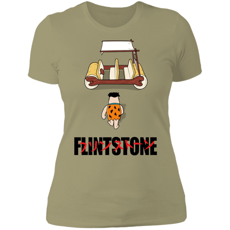 T-Shirts Light Olive / S Akira Flintstone Women's Premium T-Shirt