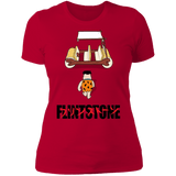 T-Shirts Red / S Akira Flintstone Women's Premium T-Shirt