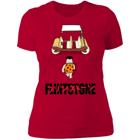 T-Shirts Red / S Akira Flintstone Women's Premium T-Shirt