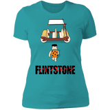 T-Shirts Tahiti Blue / S Akira Flintstone Women's Premium T-Shirt