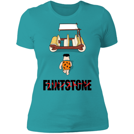 T-Shirts Tahiti Blue / S Akira Flintstone Women's Premium T-Shirt