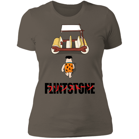 T-Shirts Warm Grey / S Akira Flintstone Women's Premium T-Shirt