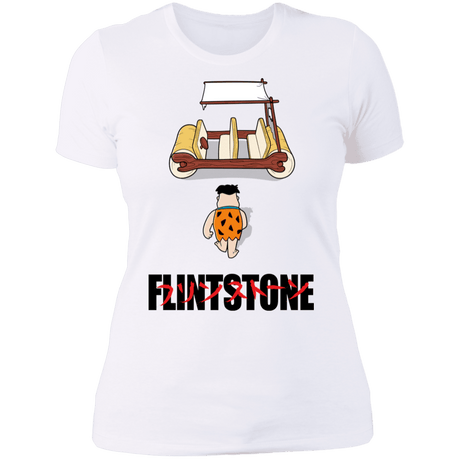 T-Shirts White / S Akira Flintstone Women's Premium T-Shirt