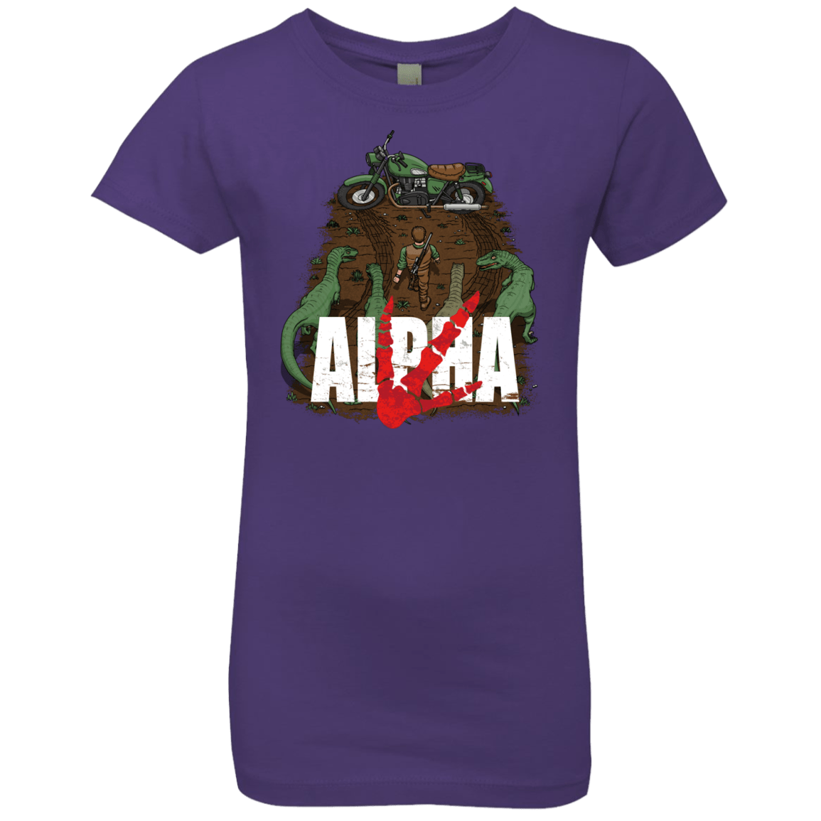 T-Shirts Purple Rush / YXS Akira Park Girls Premium T-Shirt