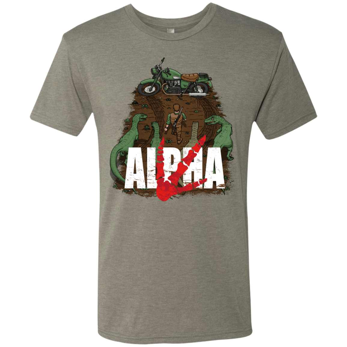 T-Shirts Venetian Grey / Small Akira Park Men's Triblend T-Shirt