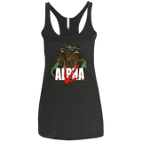 T-Shirts Vintage Black / X-Small Akira Park Women's Triblend Racerback Tank
