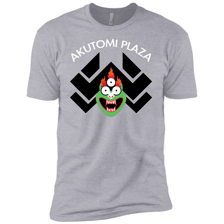 T-Shirts Heather Grey / YXS Akutomi Plaza Boys Premium T-Shirt