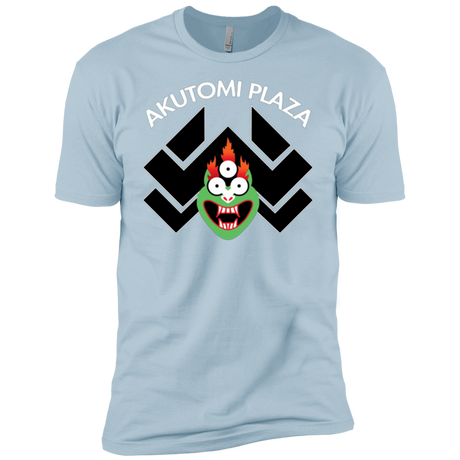 T-Shirts Light Blue / YXS Akutomi Plaza Boys Premium T-Shirt