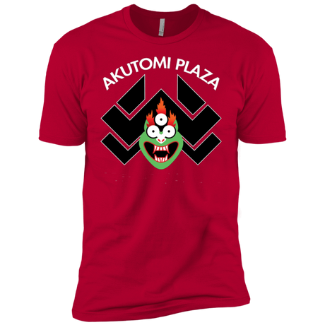 T-Shirts Red / YXS Akutomi Plaza Boys Premium T-Shirt