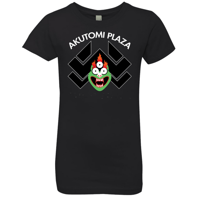 T-Shirts Black / YXS Akutomi Plaza Girls Premium T-Shirt