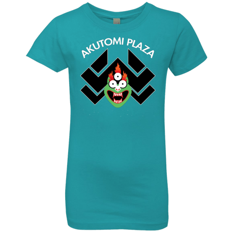 T-Shirts Tahiti Blue / YXS Akutomi Plaza Girls Premium T-Shirt