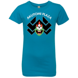 T-Shirts Turquoise / YXS Akutomi Plaza Girls Premium T-Shirt
