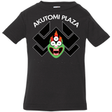 T-Shirts Black / 6 Months Akutomi Plaza Infant Premium T-Shirt
