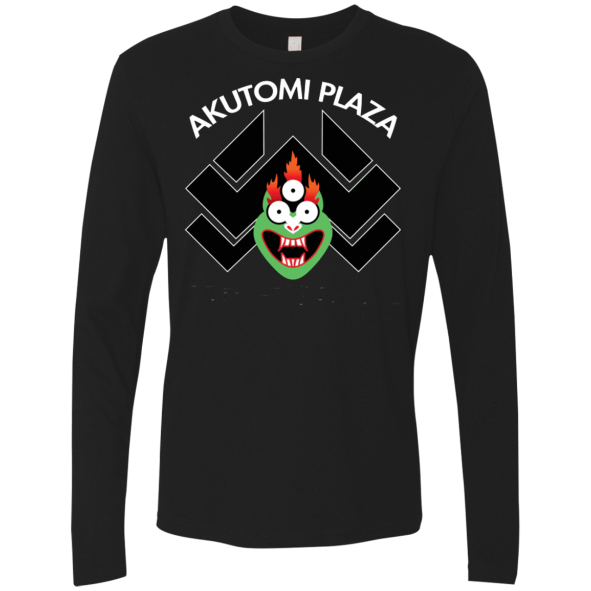 T-Shirts Black / Small Akutomi Plaza Men's Premium Long Sleeve