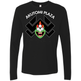 T-Shirts Black / Small Akutomi Plaza Men's Premium Long Sleeve