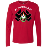 T-Shirts Red / Small Akutomi Plaza Men's Premium Long Sleeve