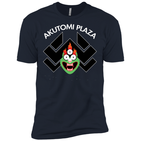 T-Shirts Midnight Navy / X-Small Akutomi Plaza Men's Premium T-Shirt