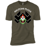 T-Shirts Military Green / X-Small Akutomi Plaza Men's Premium T-Shirt