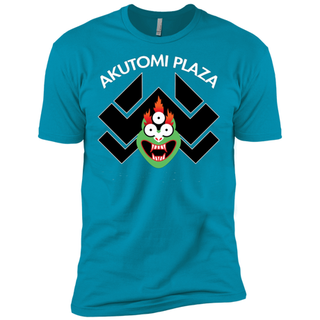 T-Shirts Turquoise / X-Small Akutomi Plaza Men's Premium T-Shirt