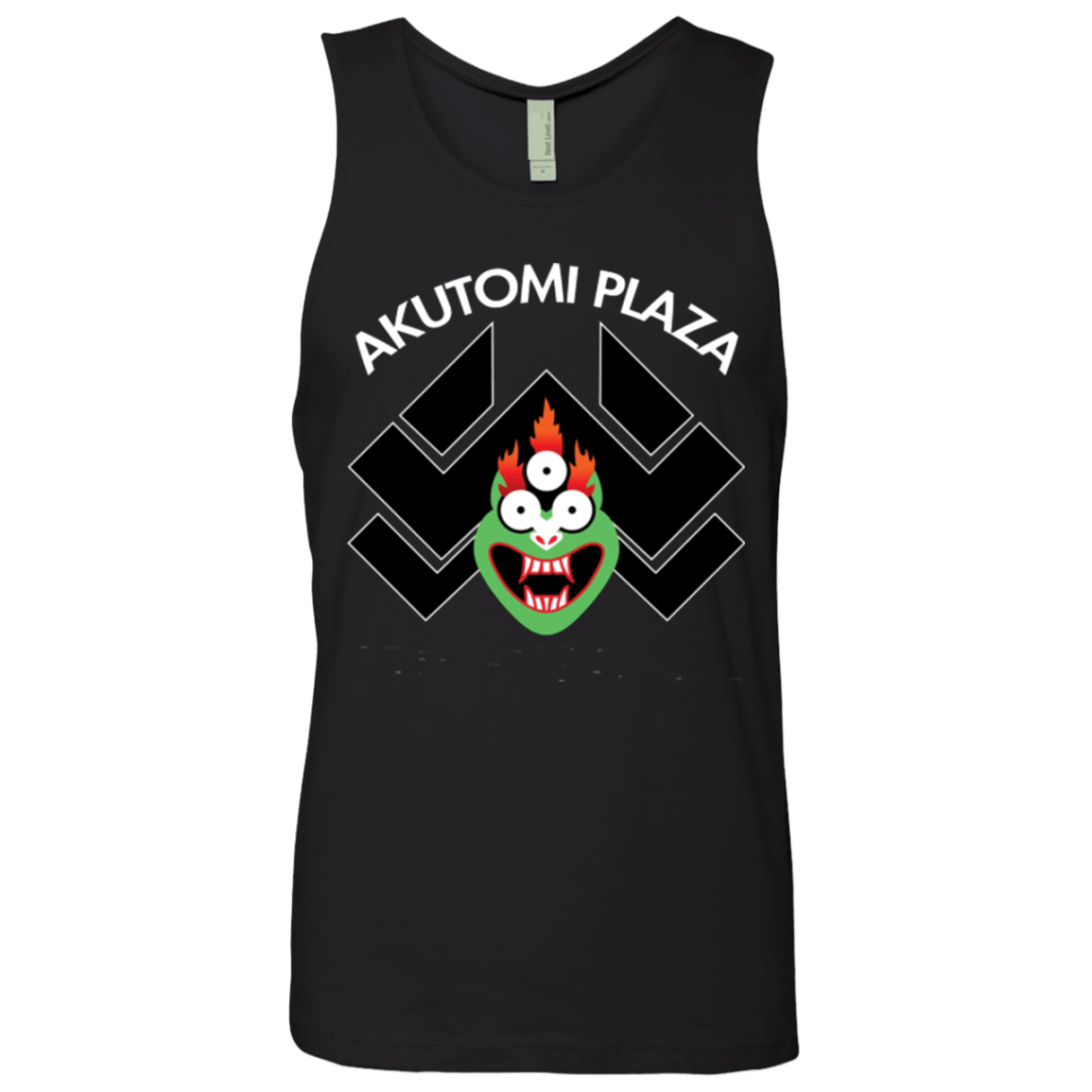 T-Shirts Black / Small Akutomi Plaza Men's Premium Tank Top