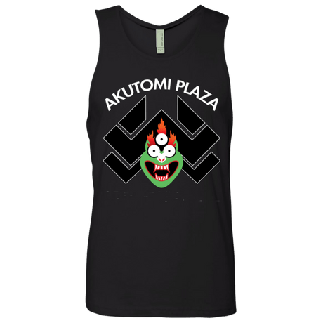 T-Shirts Black / Small Akutomi Plaza Men's Premium Tank Top